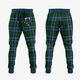 Clan Forsyth Tartan Crest Jogger Sweatpants SW35 Clan Forsyth Tartan Today