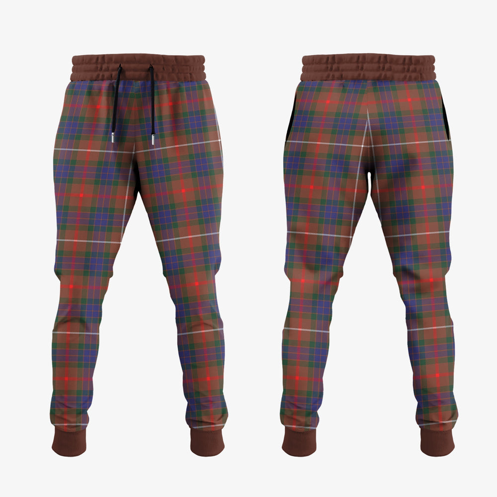 Clan Fraser Hunting Modern Tartan Crest Jogger Sweatpants WZ54 Clan Fraser Tartan Today