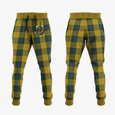 Clan Fraser Yellow Tartan Crest Jogger Sweatpants RH59 Clan Fraser Tartan Today