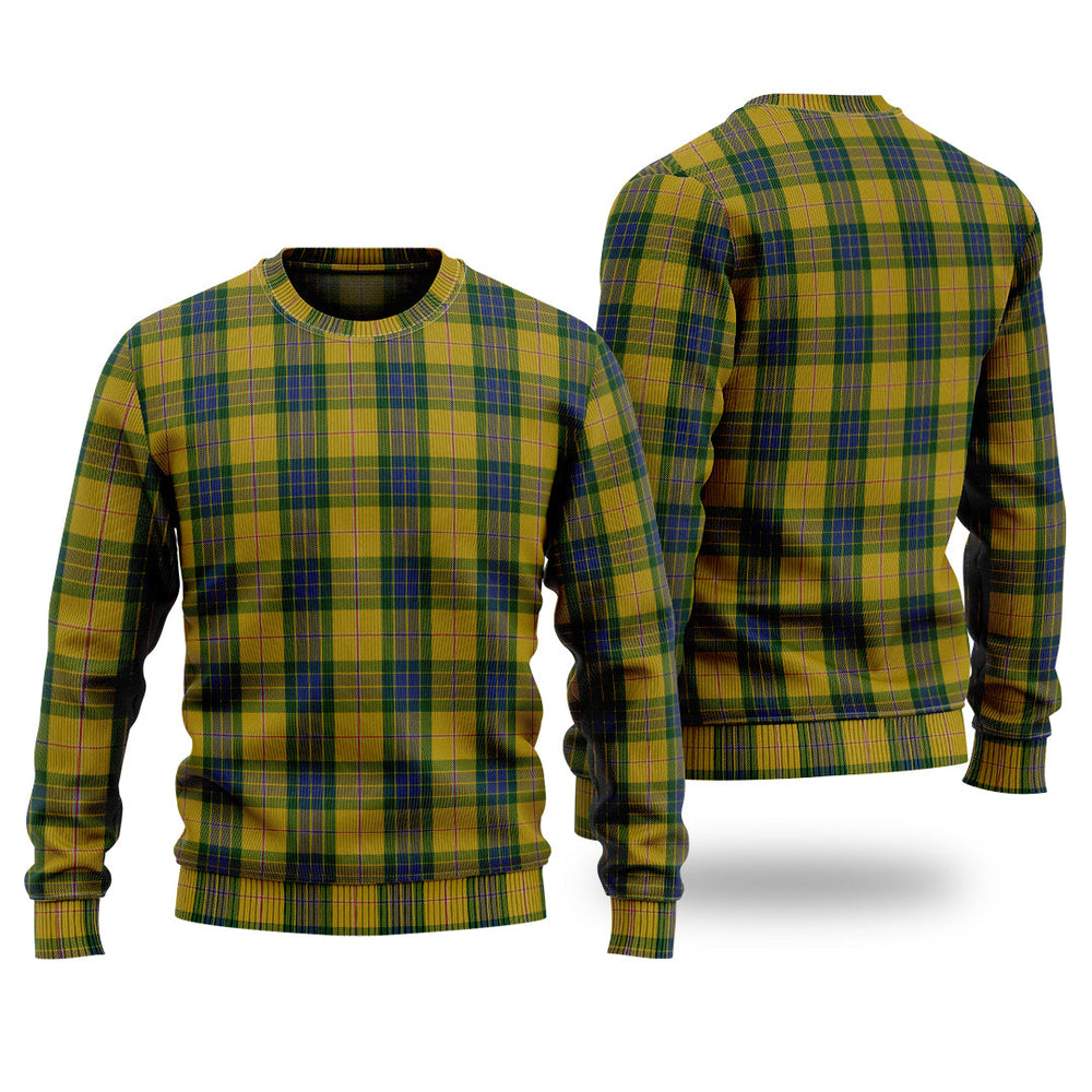 Clan Fraser Yellow Tartan Christmas Ugly Sweater NL20 Fraser Yellow Tartan Tartan Sweater