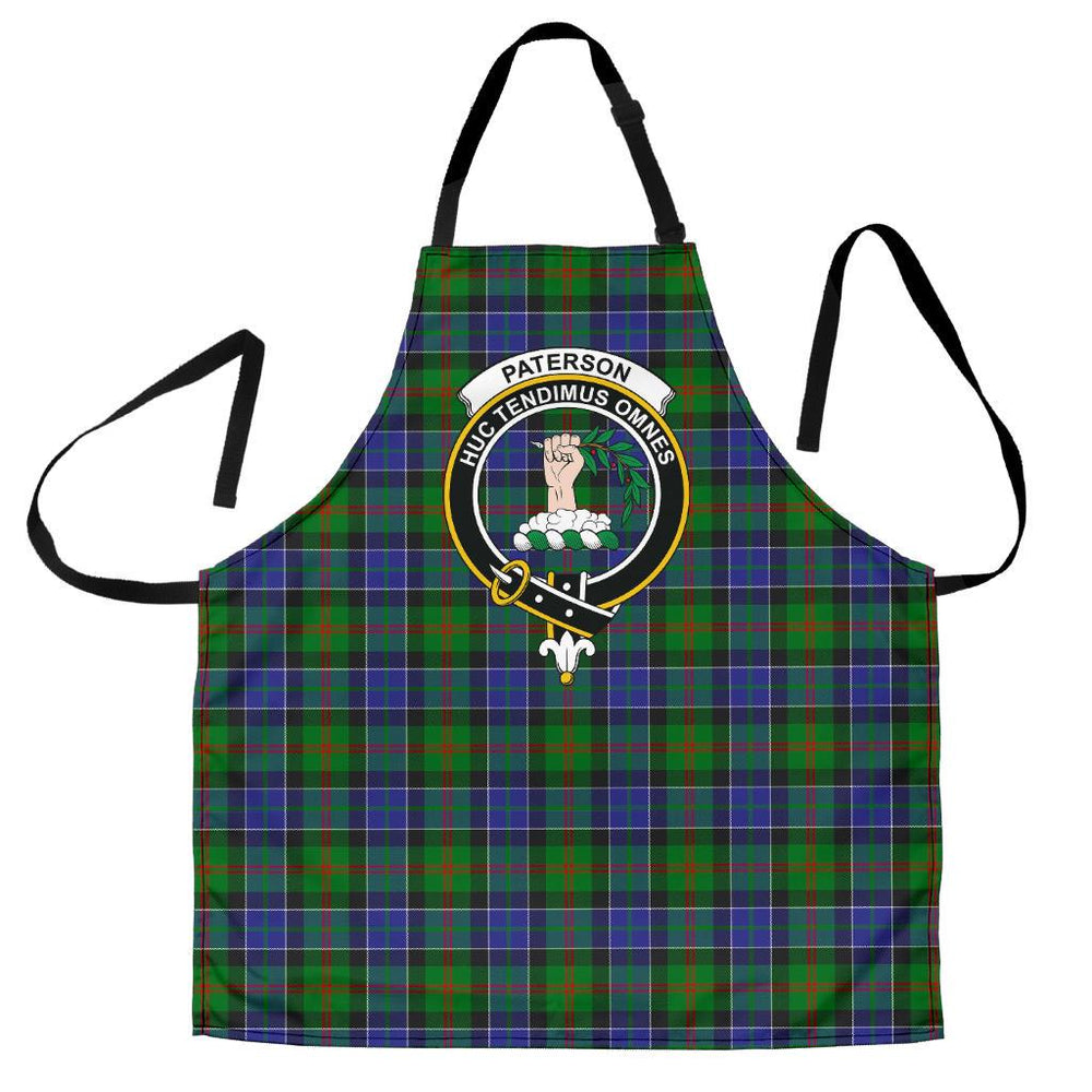 Clan Paterson Tartan Crest Apron IN29 Clan Paterson Tartan Today