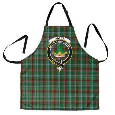 Clan Gayre Tartan Crest Apron