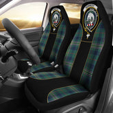 Clan Kennedy Modern Tartan Crest Car Seat Cover BM40 Clan Kennedy Tartan Today