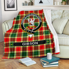 Clan Gibson Family Tartan Crest BlanketsVE12 Clan Hall Tartan Today