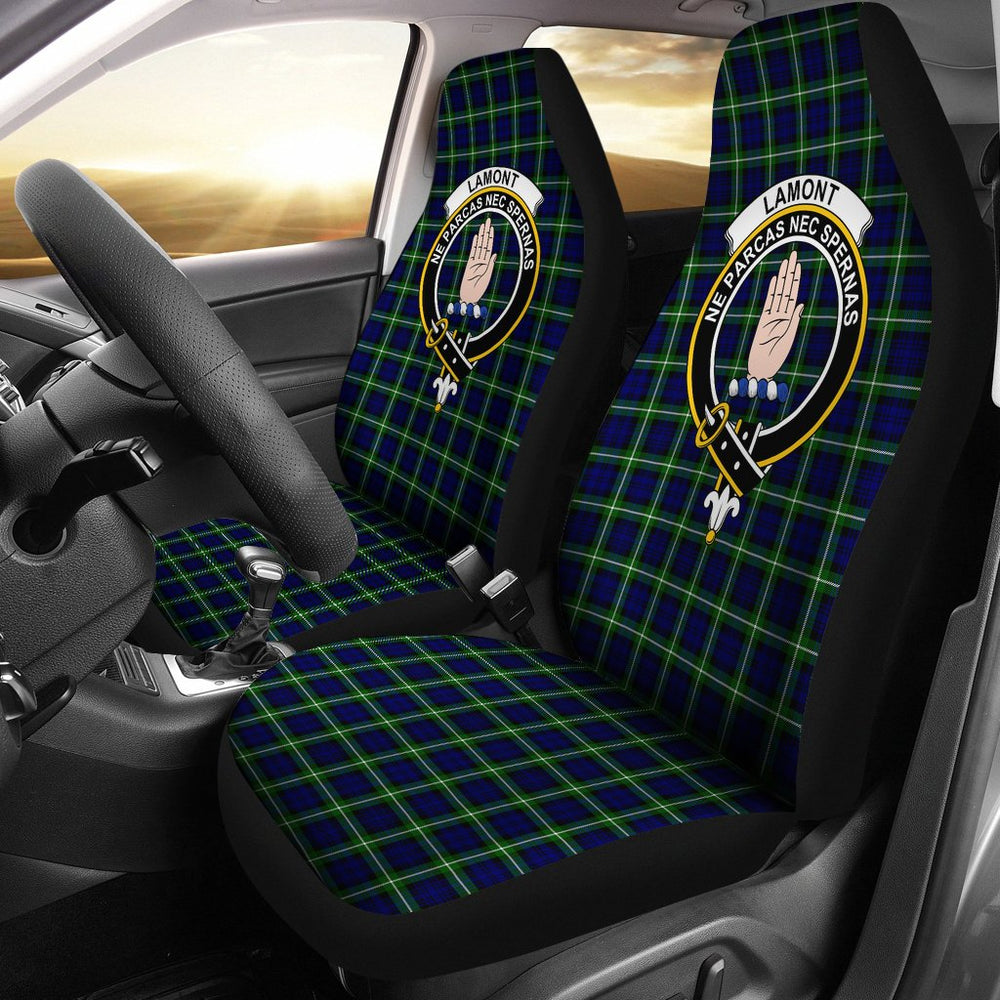 Clan Lamont Tartan Crest Car seat Cover WZ76 Clan Lamont Tartan Today