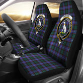 Clan Hunter Tartan Crest Car Seat Cover WN16 Clan Hunter Tartan Today