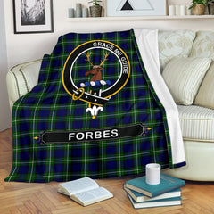 Clan Forbes Family Tartan Crest BlanketsJO15 Clan Forbes Tartan Today