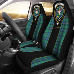 Clan Shaw Of Sauchie Tartan Crest Car Seat Cover - Special VersionZB40 Clan Shaw Tartan Today