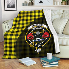 Clan MacLeod of Lewis Family Modern Tartan Crest BlanketSN19 Clan Hall Tartan Today