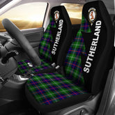 Clan Sutherland Tartan Crest Car Seat Cover - Flash StyleJS54 Clan Sutherland Tartan Today