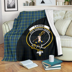 Clan Lamont Ancient Tartan Crest Blanket 3 Sizes DW49 Clan Lamont Tartan Today