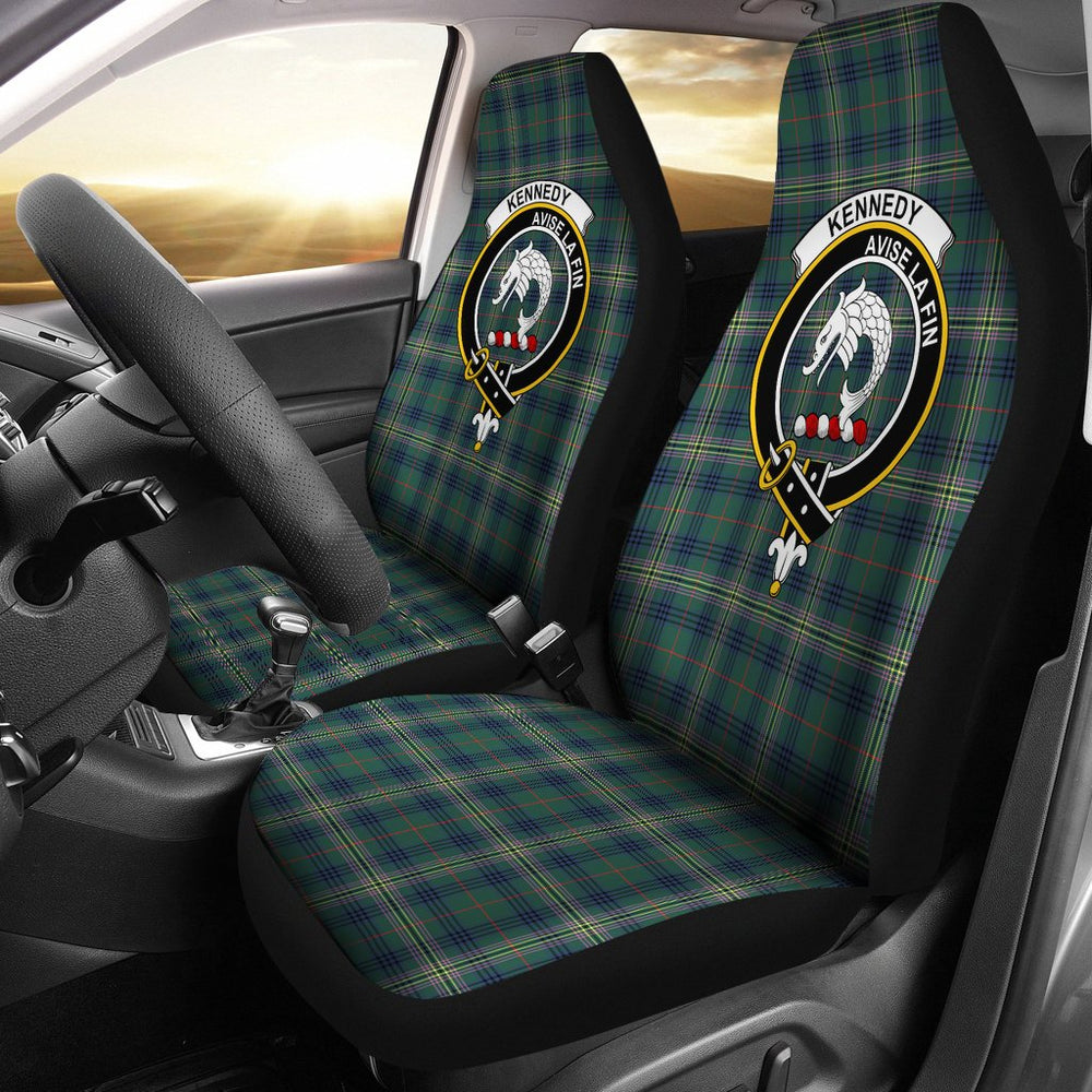 Clan Kennedy Tartan Crest Car Seat Cover NF94 Clan Kennedy Tartan Today