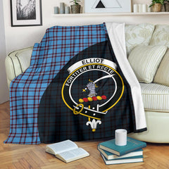 Clan Elliot Ancient Tartan Crest Blanket 3 Sizes GS20 Clan Elliot Tartan Today