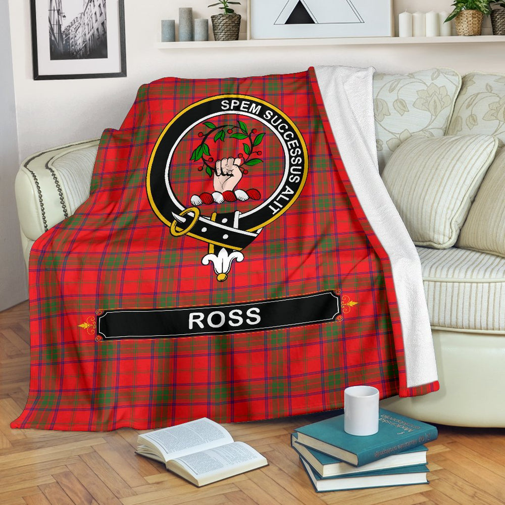 Clan Ross Family Tartan Crest BlanketsRM99 Clan Ross Tartan Today