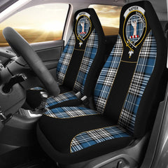Clan Napier Tartan Crest Special Style Car Seat Cover BM10 Clan Napier Tartan Today