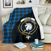 Clan Ramsay Blue Ancient Tartan Crest Blanket 3 Sizes BE59 Clan Ramsay Tartan Today