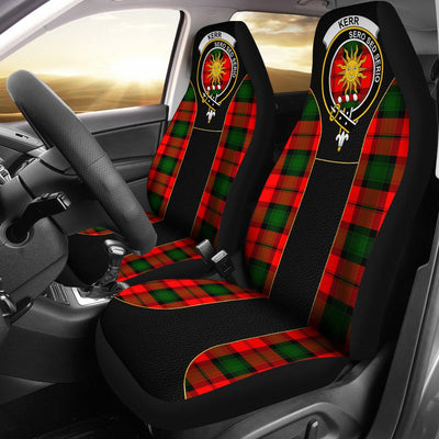 Clan Kerr Tartan Crest Special Style Car Seat Cover