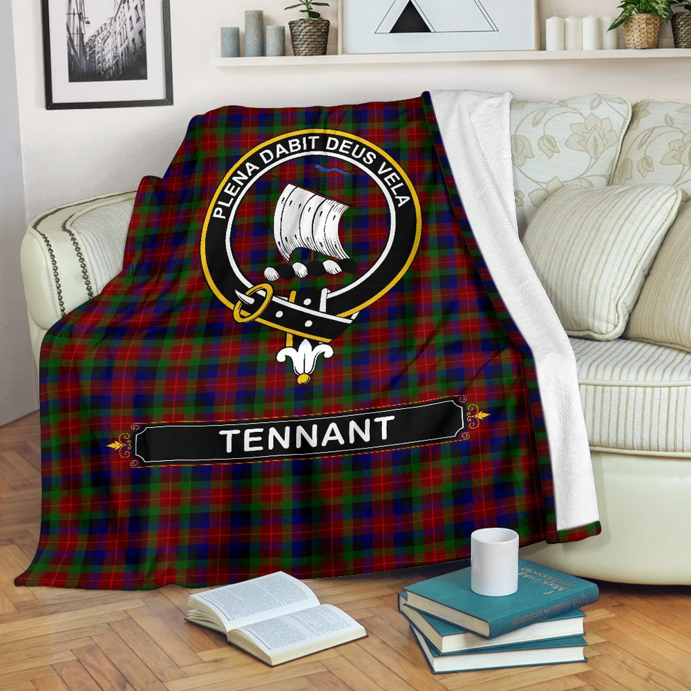 Clan Tennant Family Tartan Crest BlanketsXY11 Clan Tennant Tartan Today
