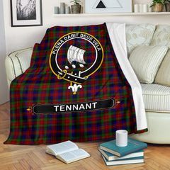 Clan Tennant Family Tartan Crest BlanketsXY11 Clan Tennant Tartan Today