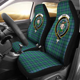 Clan Shaw Of Sauchie Tartan Crest Car Seat Cover FW51 Clan Shaw Tartan Today