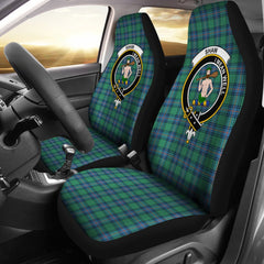 Clan Shaw Of Sauchie Tartan Crest Car Seat Cover FW51 Clan Shaw Tartan Today