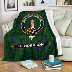 Clan Henderson (MacKendrick) Family Tartan Crest BlanketsFI56 Clan Henderson Tartan Today