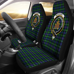 Clan Mackenzie Family Modern Tartan Crest Car Seat Cover WI89 Clan MacKenzie Clan MacKenzie