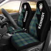 Clan Kennedy Tartan Crest Car Seat Cover WU83 Clan Kennedy Tartan Today