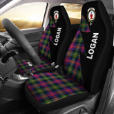 Clan Logan Tartan Crest Car Seat Cover - Flash StyleJN86 Clan Logan Tartan Today
