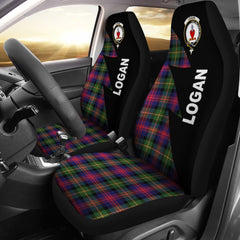 Clan Logan Tartan Crest Car Seat Cover - Flash StyleJN86 Clan Logan Tartan Today