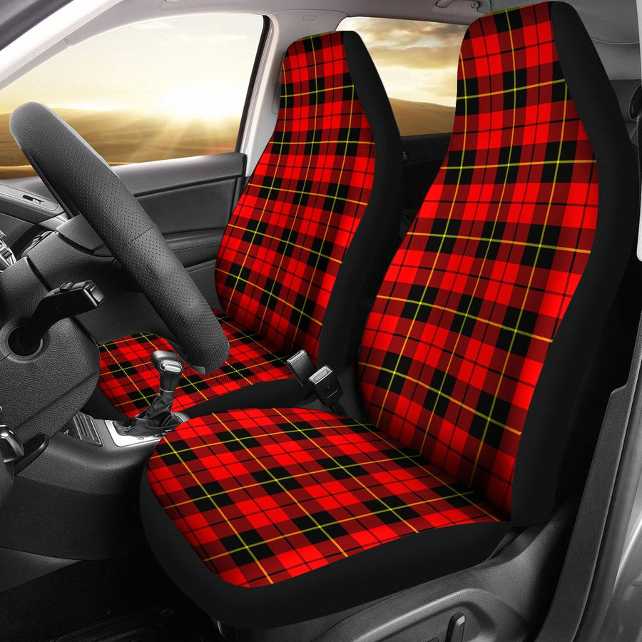 Clan Wallace Hunting - Red Tartan Car Seat Cover