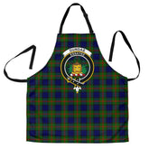 Clan Dundas Modern 02 Tartan Crest Apron LR76 Clan Dundas Tartan Today