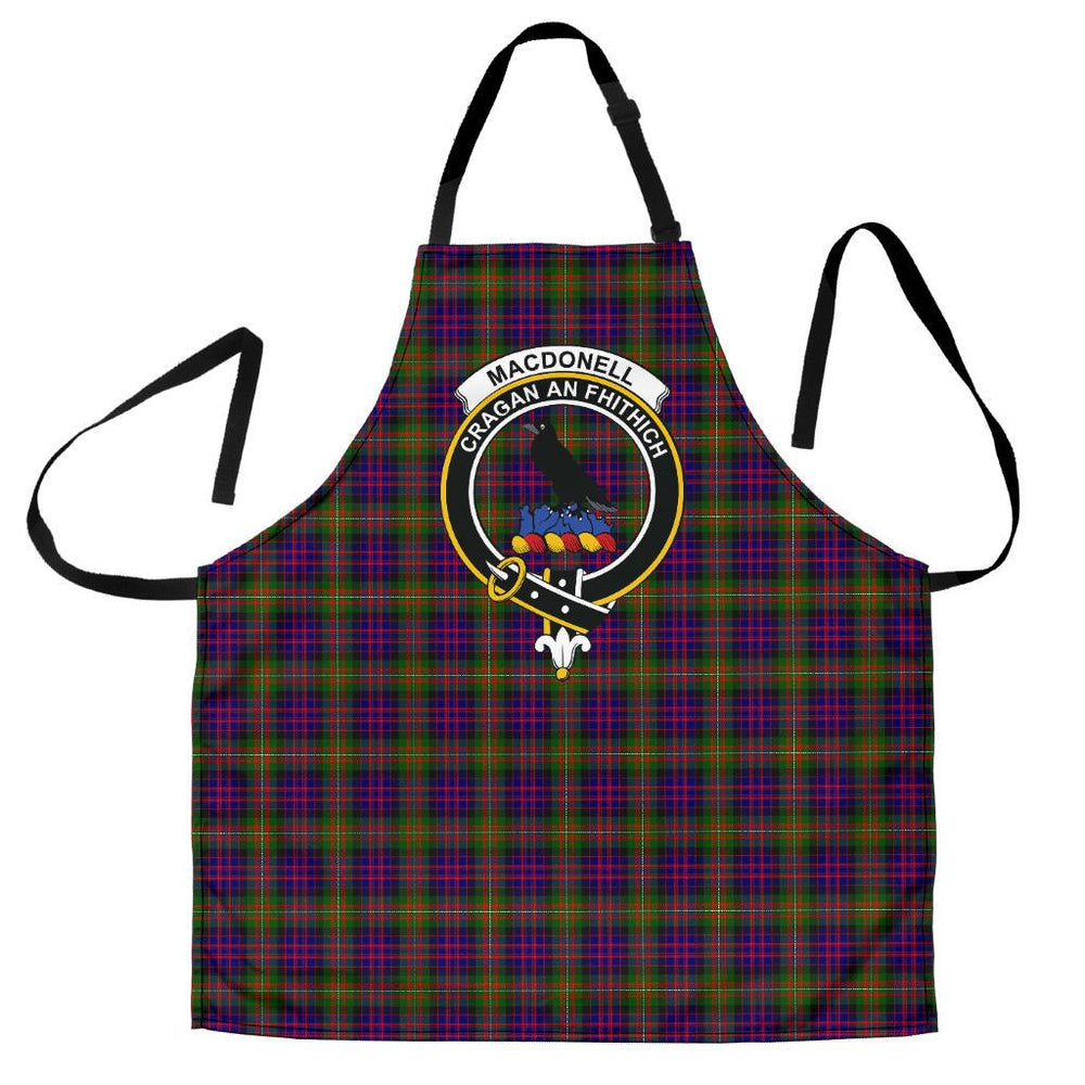 Clan MacDonnell of Glengarry Modern Tartan Crest Apron BE24 Clan Glen Tartan Today
