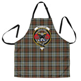 Clan MacLeod of Harris Weathered Tartan Crest Apron KX62 Clan Borthwick Tartan Today