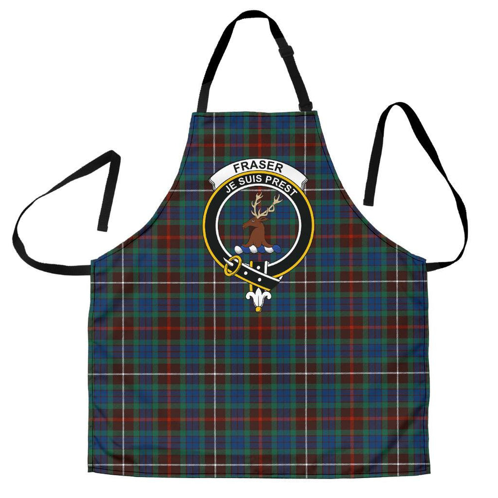 Clan Fraser Hunting Ancient Tartan Crest Apron SO10 Clan Fraser Tartan Today