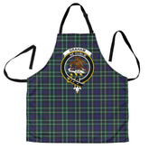 Clan Graham of Montrose Modern Tartan Crest Apron AD59 Clan Rose Tartan Today