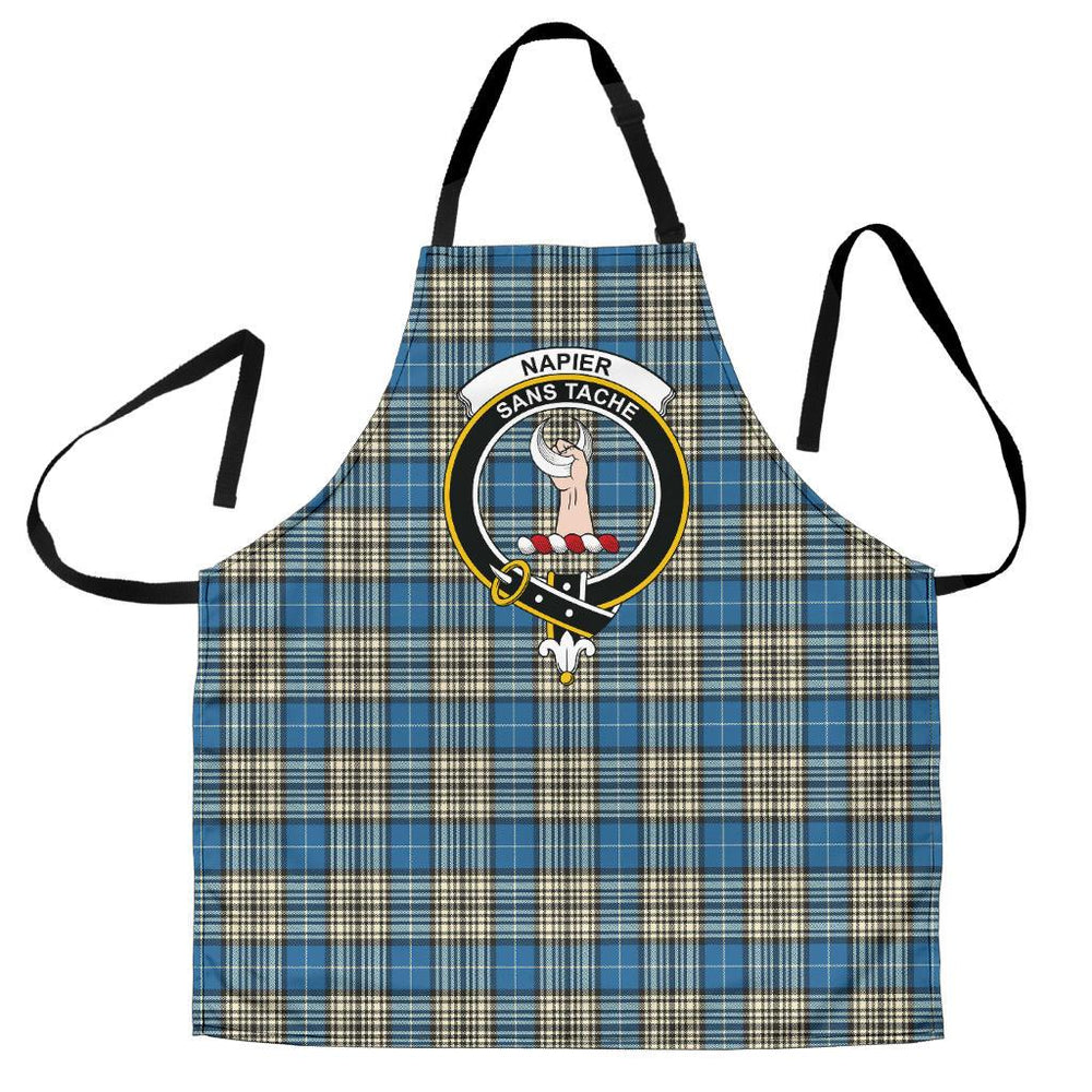 Clan Napier Ancient Tartan Crest Apron GS98 Clan Napier Tartan Today