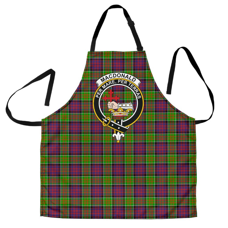 Clan MacDonald of Clanranald Tartan Crest Apron