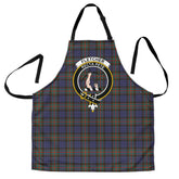 Clan Fletcher of Dunans Tartan Crest Apron DE75 Clan Fletcher Tartan Today