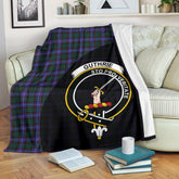 Clan Guthrie Modern Tartan Crest Blanket Wave Style PI13 Clan Guthrie Tartan Today