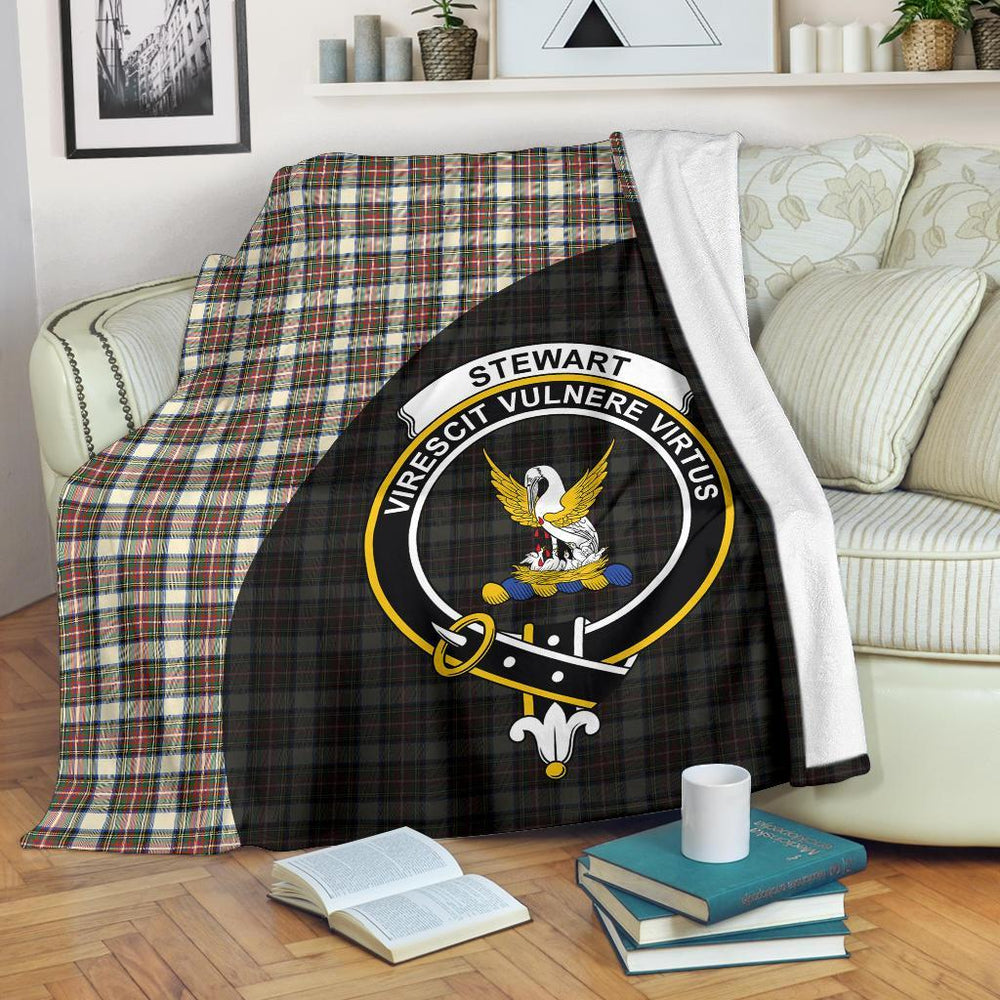 Clan Stewart Dress Ancient Tartan Crest Blanket Wave Style CF55 Clan Stewart Tartan Today
