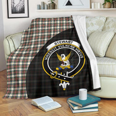 Clan Stewart Dress Ancient Tartan Crest Blanket Wave Style CF55 Clan Stewart Tartan Today