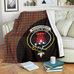 Clan MacNaughton Ancient Tartan Crest Blanket Wave Style MS90 Clan MacNaughton Tartan Today
