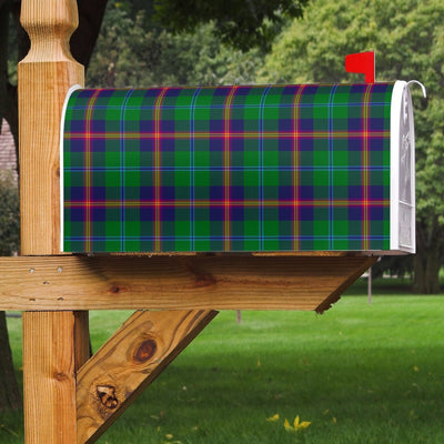 Clan Young Modern Tartan Mailbox