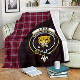 Clan Little Tartan Crest Blanket Wave Style TT11 Clan Little Tartan Today