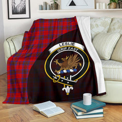Clan Clan Leslie Modern Tartan Crest Blanket Wave Style CM13 Clan Leslie Tartan Today