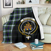 Clan MacKenzie Dress Tartan Crest Blanket Wave Style VX98 Clan MacKenzie Clan MacKenzie