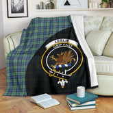 Clan Leslie Hunting Ancient Tartan Crest Blanket Wave Style JS22 Clan Leslie Tartan Today