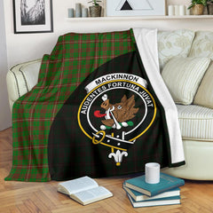 Clan MacKinnon Hunting Modern Tartan Crest Blanket Wave Style NN51 Clan MacKinnon Tartan Today