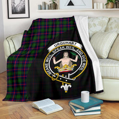 Clan Urquhart Modern Tartan Crest Blanket Wave Style XZ41 Clan Urquhart Tartan Today